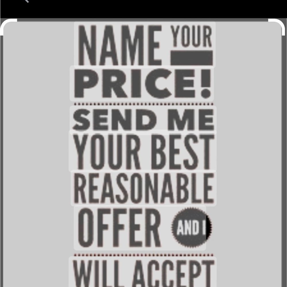 Name your price